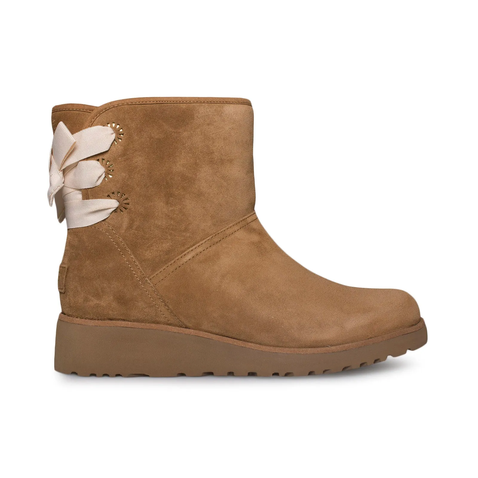 UGG Drew Sunshine Perf Chestnut Boots Rain And Snow Boots