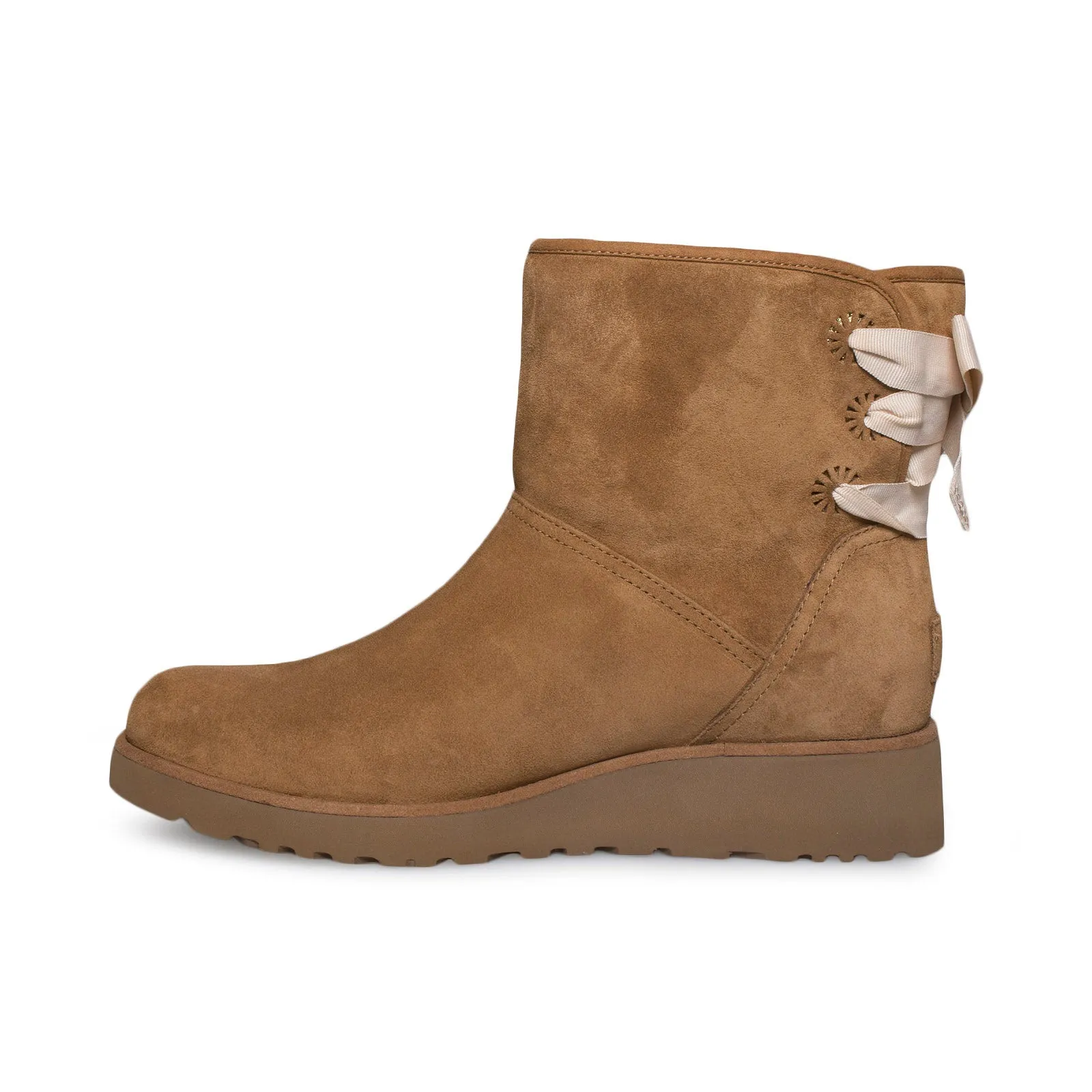 UGG Drew Sunshine Perf Chestnut Boots Hunter Play Short Rain Boots