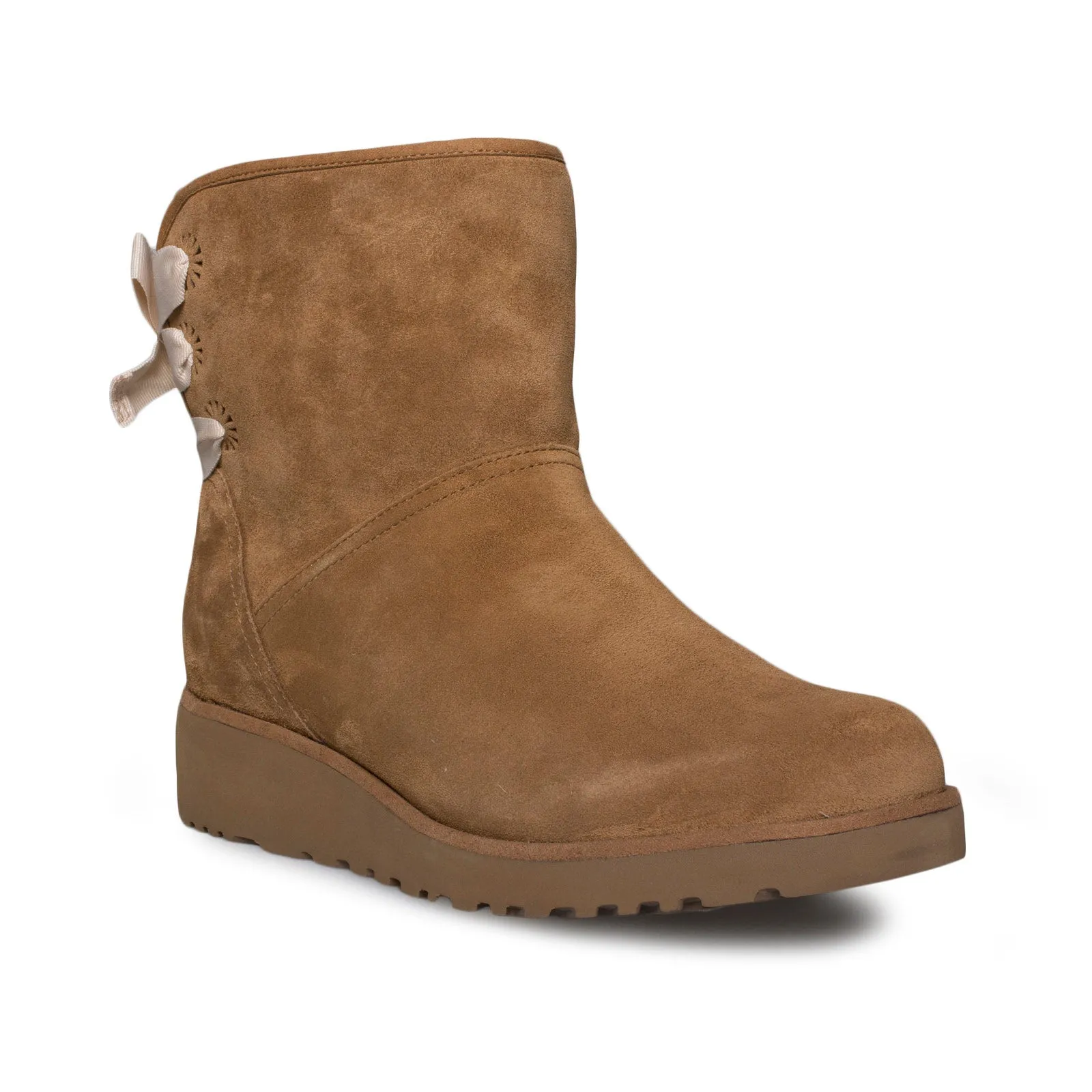 UGG Drew Sunshine Perf Chestnut Boots Dressy Cowboy Boots