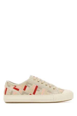 FENDI Canvas Multicolor Sneakers for Women Trendy Sneakers