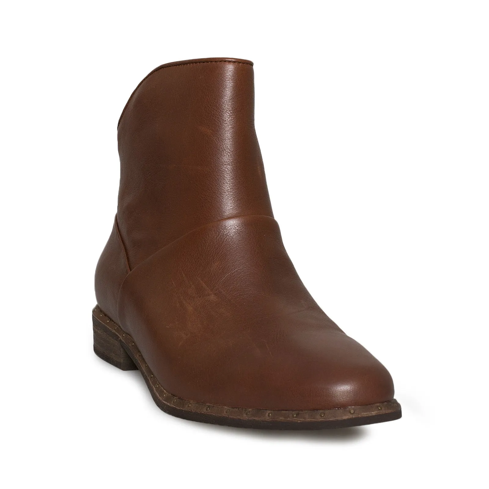 UGG Bruno Mid Brown Boots - Women's Rain Boots Wide Calf