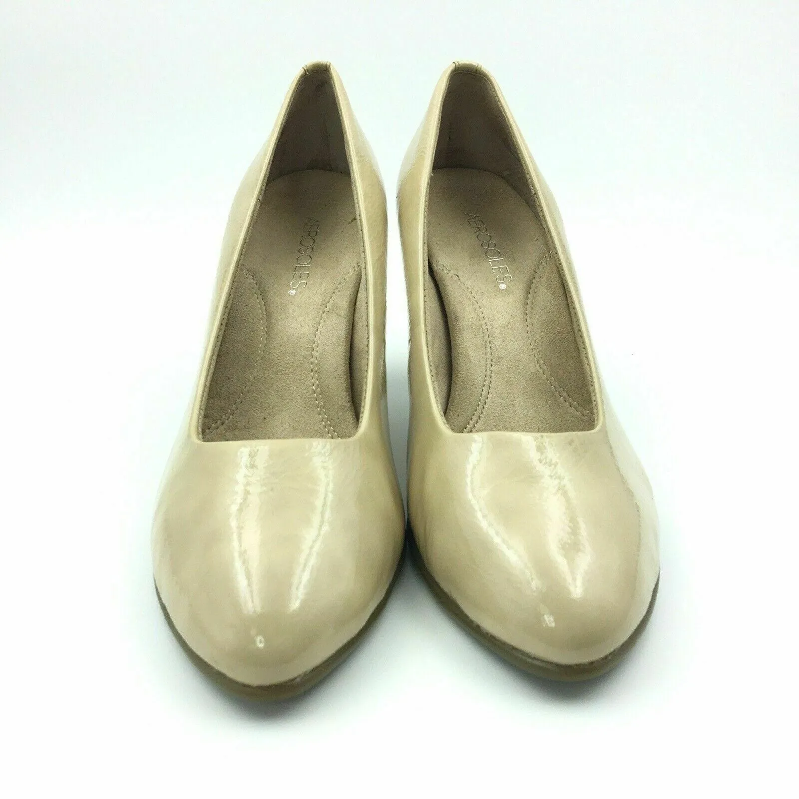 Nike Air Force 1 '07 Low Craft Casual Shoes Glamorous Aerosoles Womens Leather Heels Shoes Cream Yellow Size 9.5W