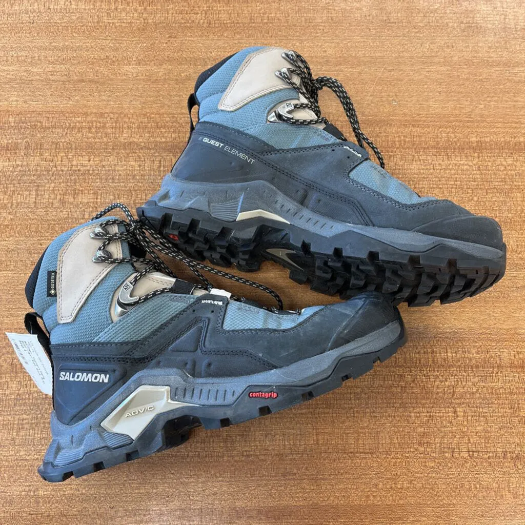 Steel Toe Military Boots Salomon- Women's Hiking Boot- MSRP $190 : Black, Gray, Beige-women-6