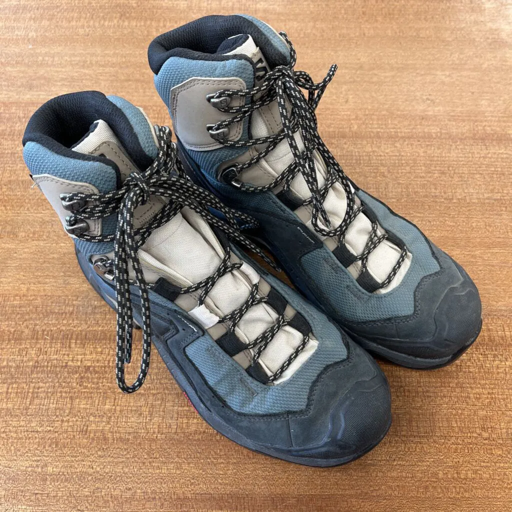 Salomon- Women's Hiking Boot- MSRP $190 : Black, Gray, Beige-women-6 Dock Boots