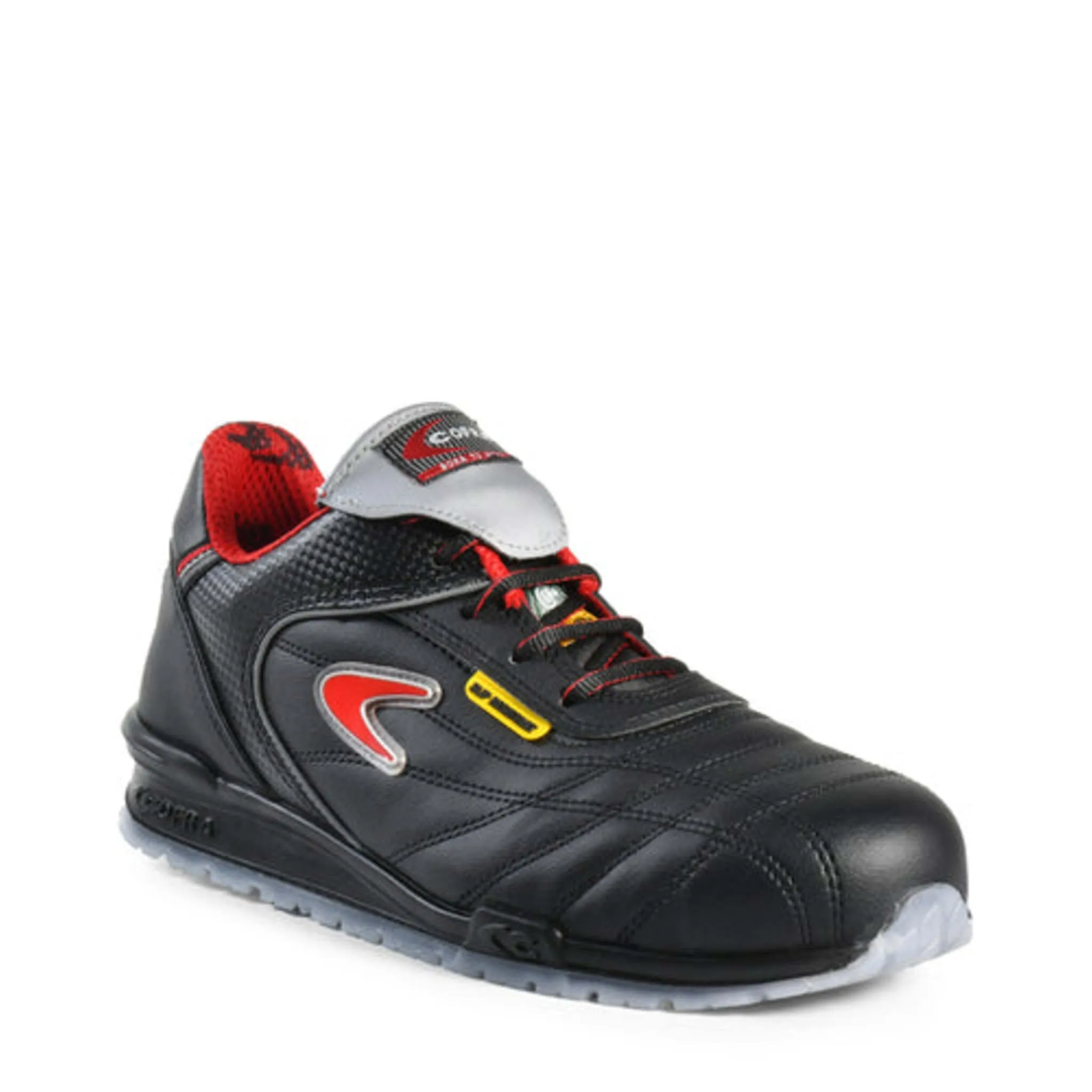 Cofra Men's Safety Work Shoes Connolly | CSA Approved, Lightweight Athletic Microtech Upper, Aluminum Toe, Anti-Perforation Midsole, Antimicrobial | Sizes 7-13 Shark Boots