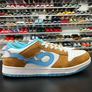 Octane Low Flammable Blue Brown Sneaker 248313 OCT men's Size 12 50 Dollar Sneakers