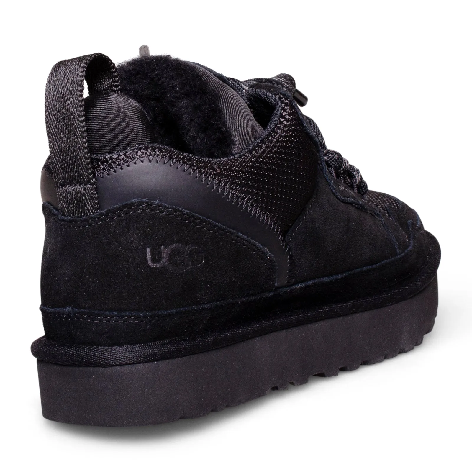 UGG Lowmel Black Shoes - Men's Sneakers Cafe Groton