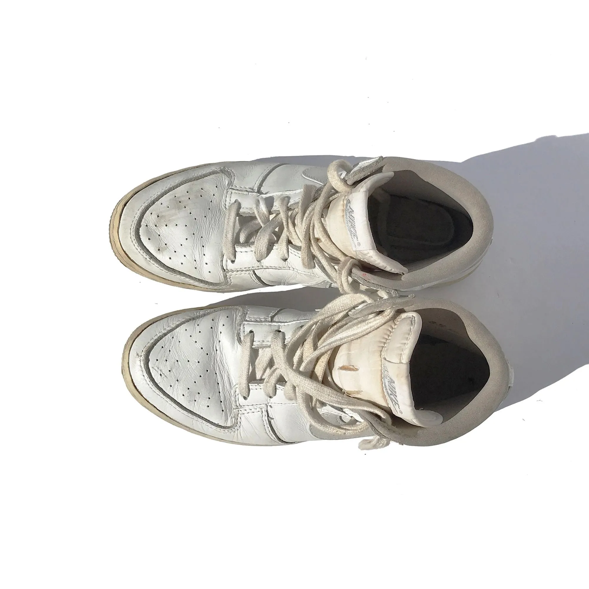 Asics Retro Sneakers Nike Sky Force Hi 1985 OG Basketball Natural Gray Size 8.5