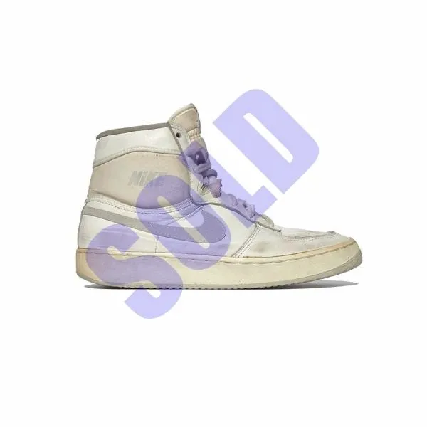 Casual Dress With Sneakers Nike Sky Force Hi 1985 OG Basketball Natural Gray Size 8.5