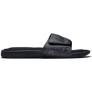 Nike Men's Solarsoft Comfort Slide Sandal, black/anthracite, 11 M US Badminton Shoes Court Control Ff