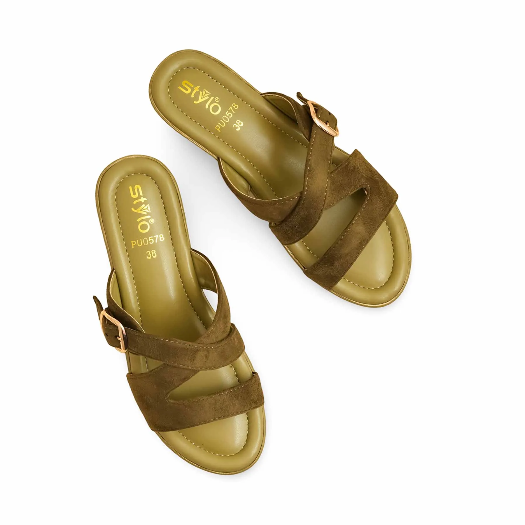 Ballet Slippers Spa New York Ny Olive Formal Slipper For Women PU0578