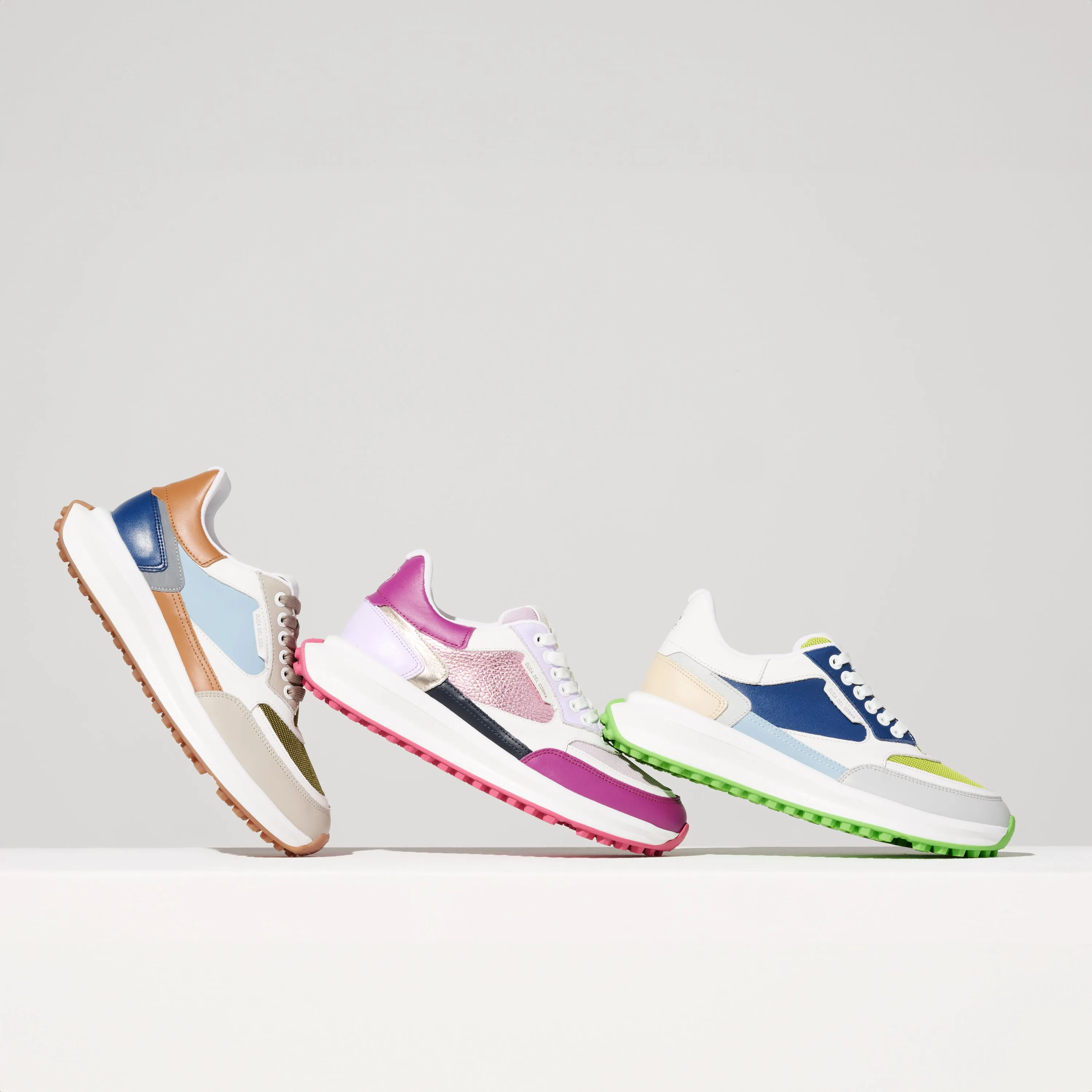 Tour 360 Golf Shoe After Golf Olivera - Cognac/Blue/Grey