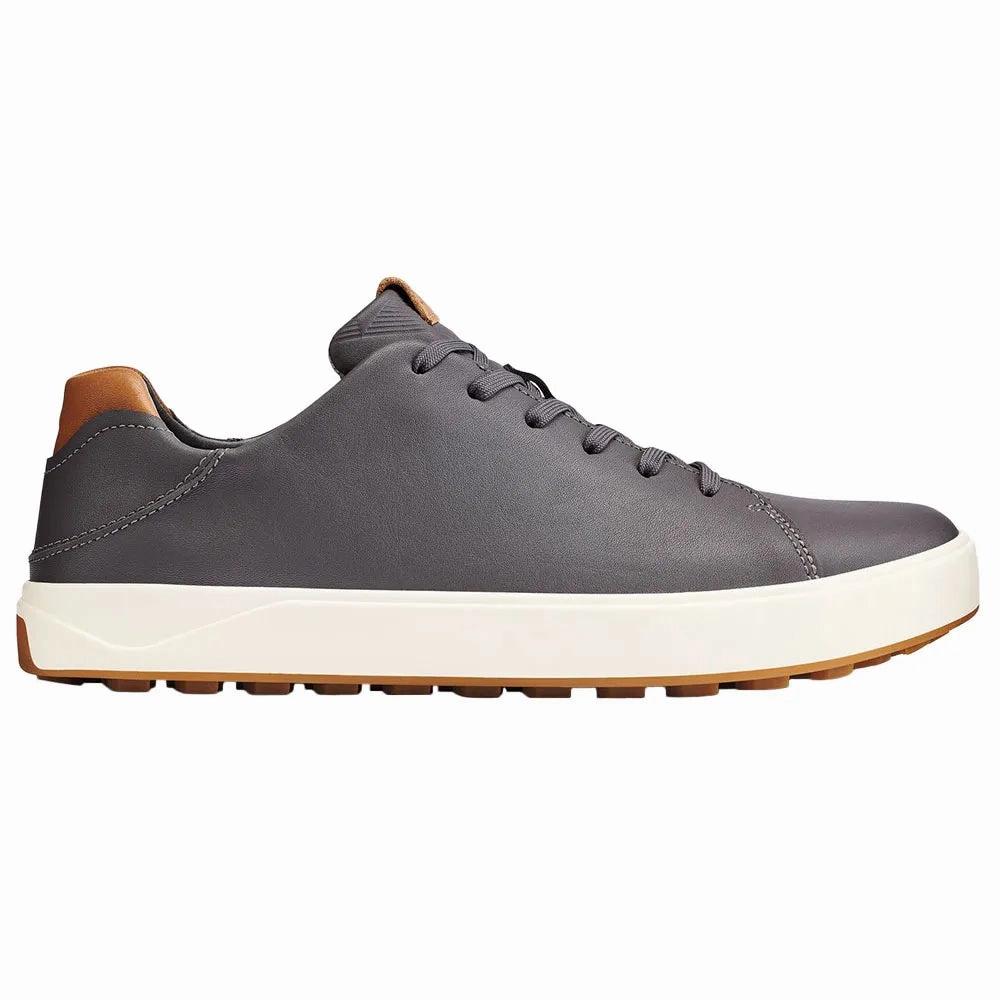 Olukai Wai'alae Mens Golf Leather Shoe Old Golf