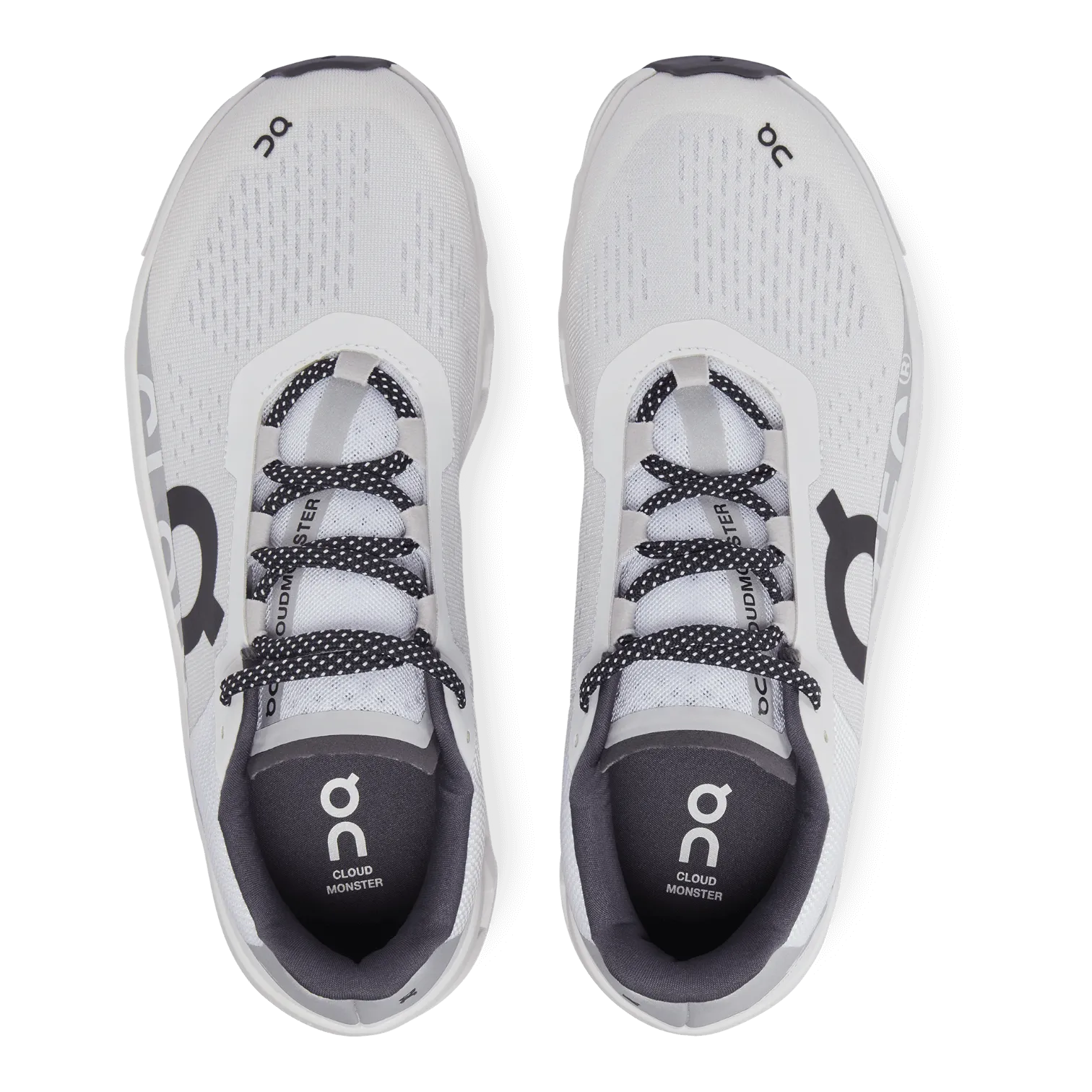 On Cloudmonster All White 61.98434 Run Cushion Shoes