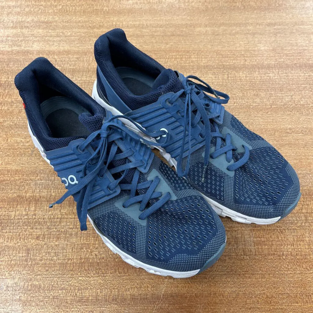 Cosmic Runner Running Shoes On - Men's Helion Cloudswift Cloudtec Running Shoes - MSRP $200: Blue/White-men-M9