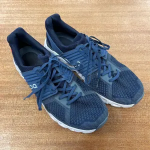 Best Shoes To Run On - Men's Helion Cloudswift Cloudtec Running Shoes - MSRP $200: Blue/White-men-M9