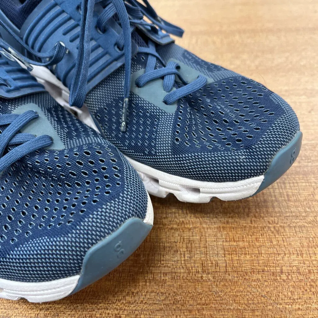 Lifestyle Running Shoes On - Men's Helion Cloudswift Cloudtec Running Shoes - MSRP $200: Blue/White-men-M9