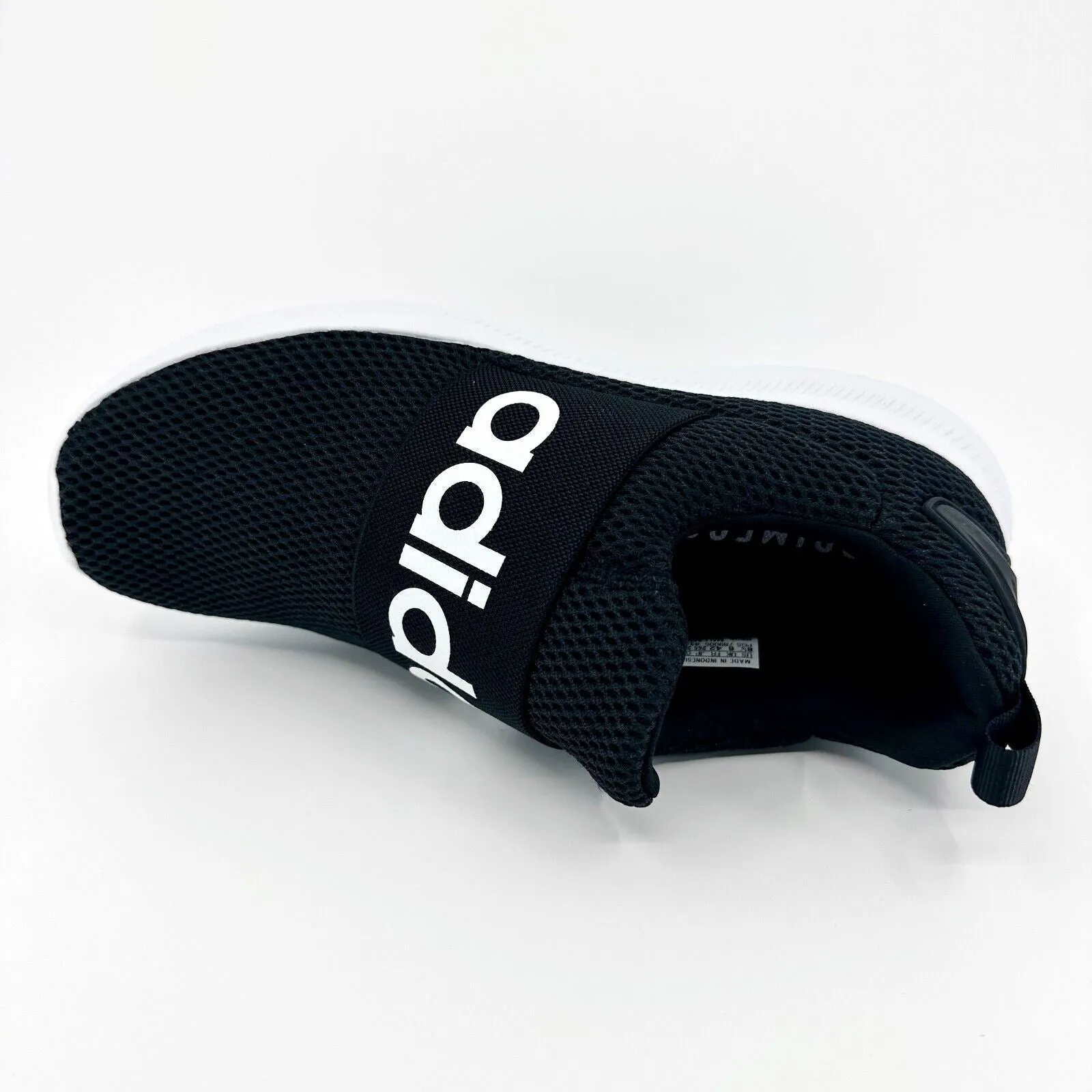 Adidas Lite Racer Adapt 4.0 Black White Mens Slip On Running Shoes H04343 Running Shoes Sizing