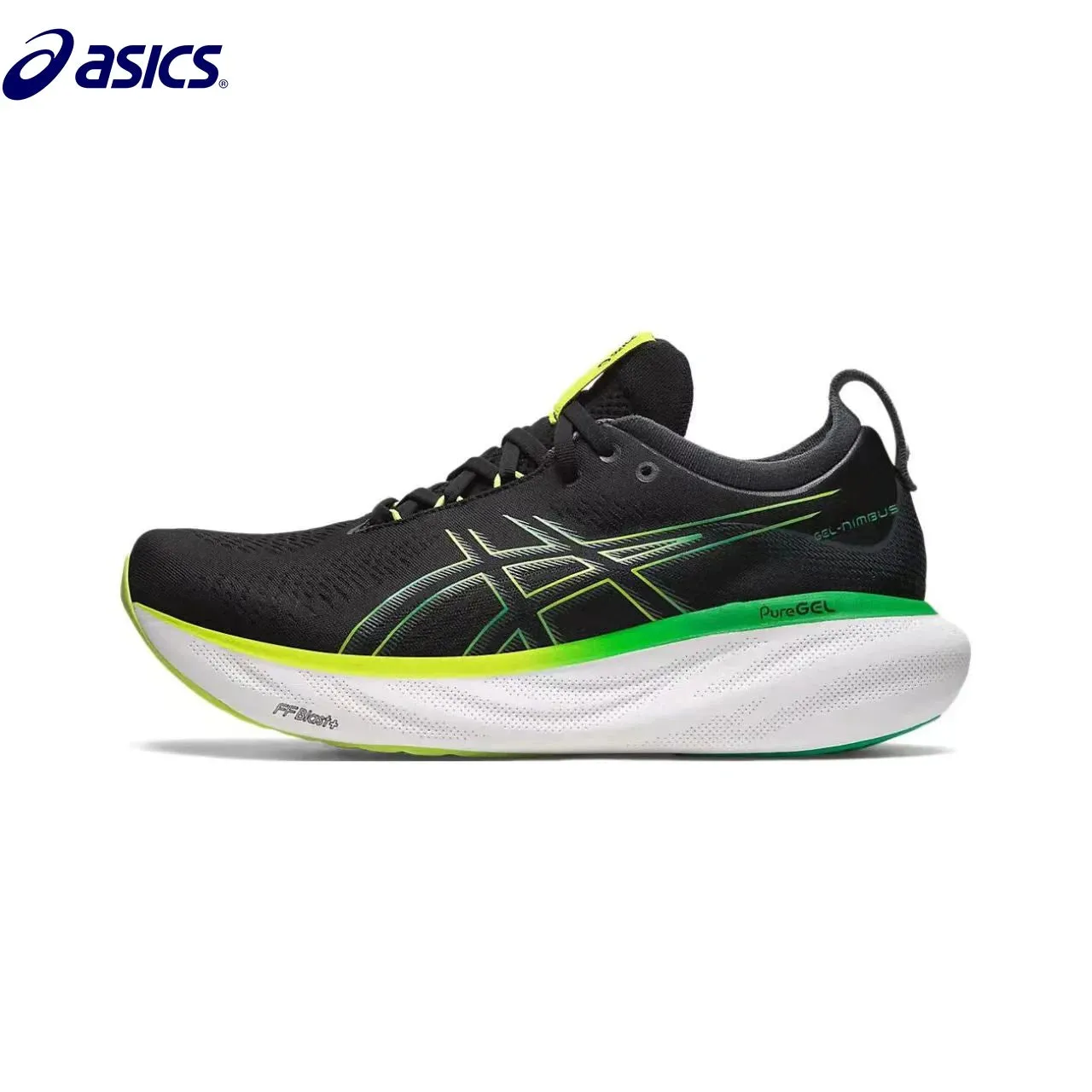 Original Asics Nimbus 25 Running Shoes Men Cushion Stability Asics Sports Shoes Unisex Sneakers