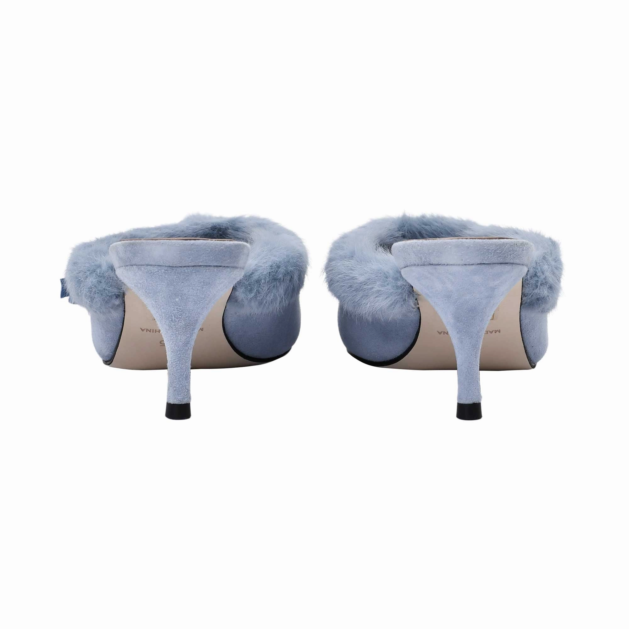 Seavees Oxfords Jeffrey Campbell Women's Sky Beige Blue Combo Heel Shoe