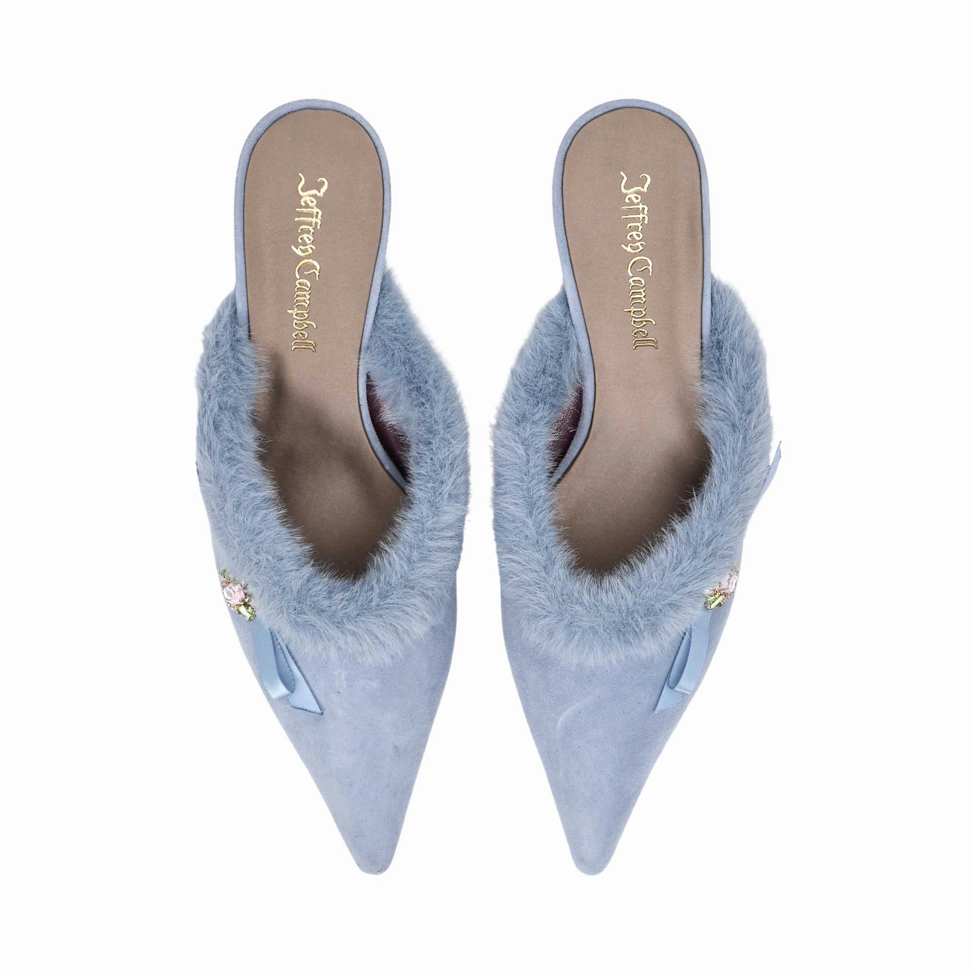 Penny Loafers Vs Oxfords Jeffrey Campbell Women's Sky Beige Blue Combo Heel Shoe