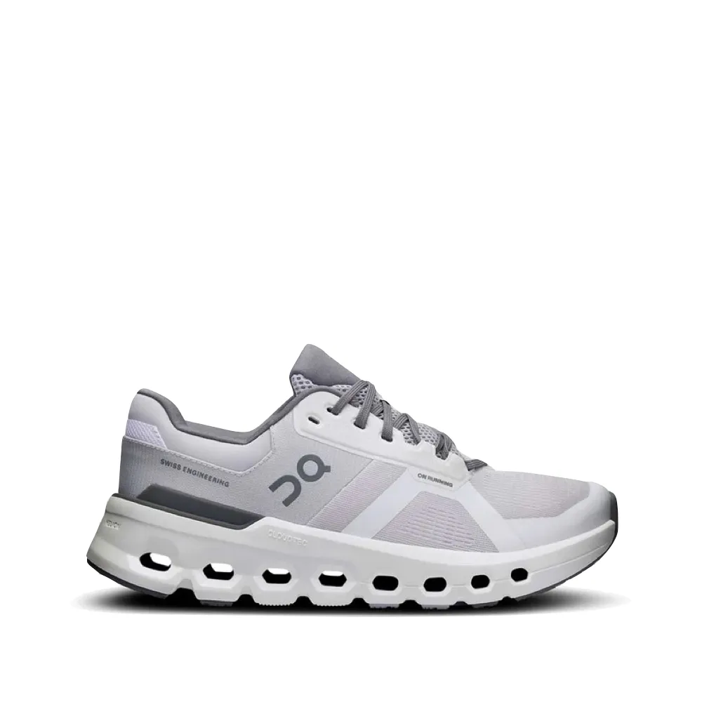 Run Cushion Shoes On Women's Cloudrunner 2 Sneaker in Frost/White