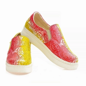 Cheap High Heel Chair Pattern Sneaker Shoes NVN119