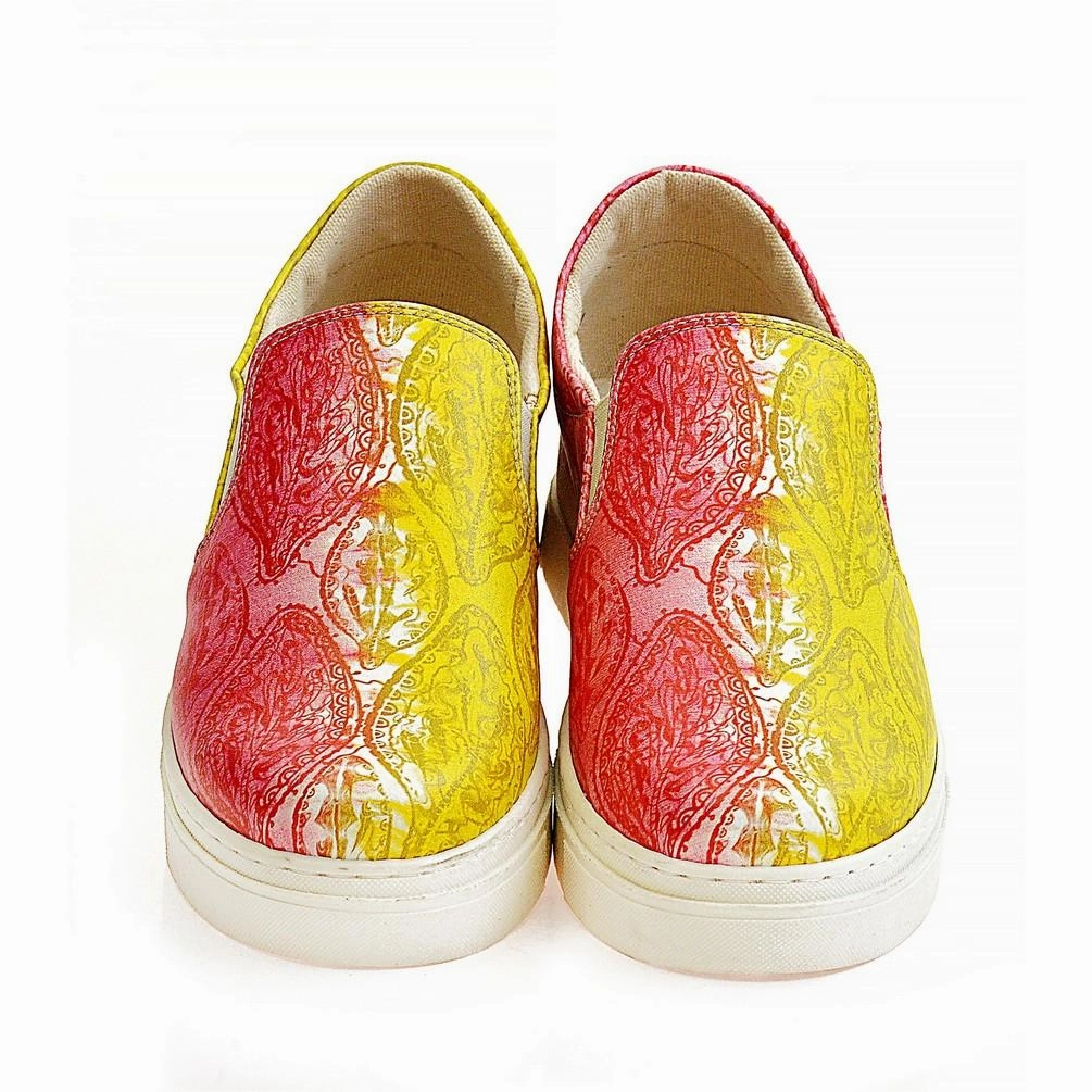 Pattern Sneaker Shoes NVN119 Goldfish High Heel Shoes