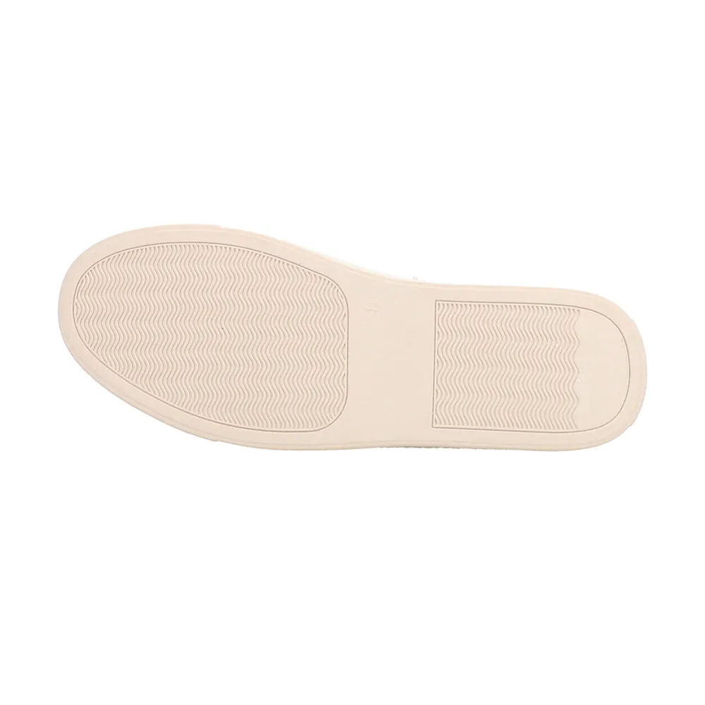 Chain Reaction Slip On Sneakers Suede Loafers Rubber Sole