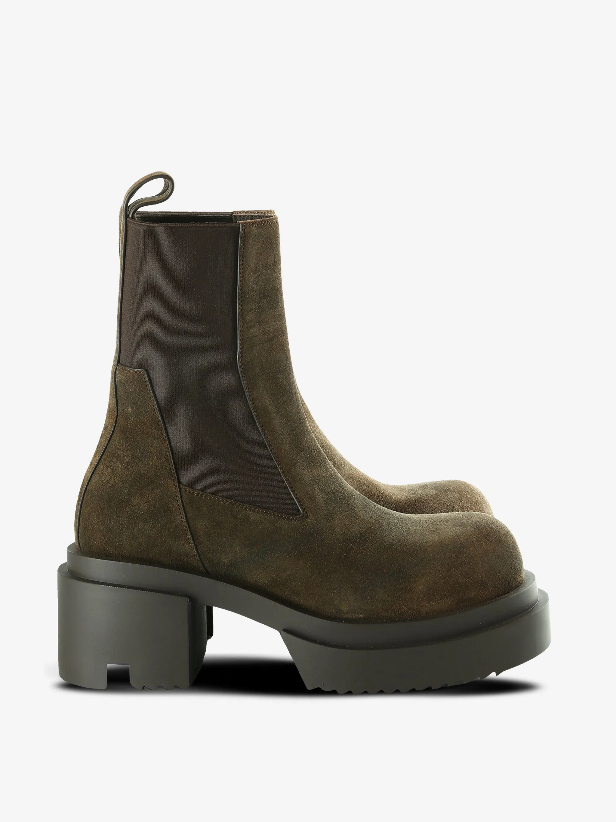 Patent Leather Knee High Boots RICK OWENS - Women Beatle Bogun Boots