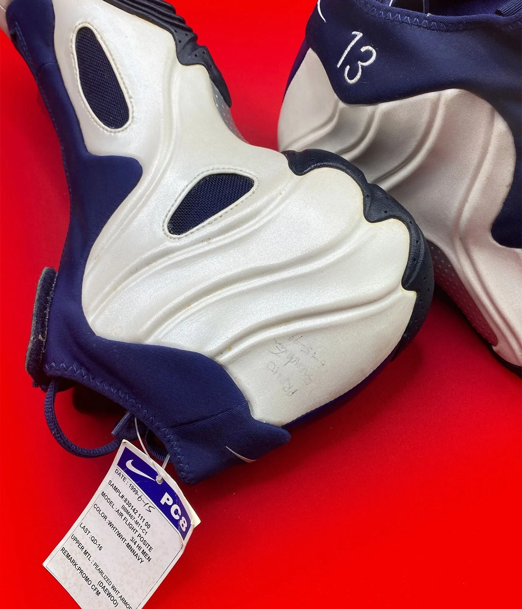 Socks Sneakers Nike Air Flightposite USA Olympic PE Sample 1999