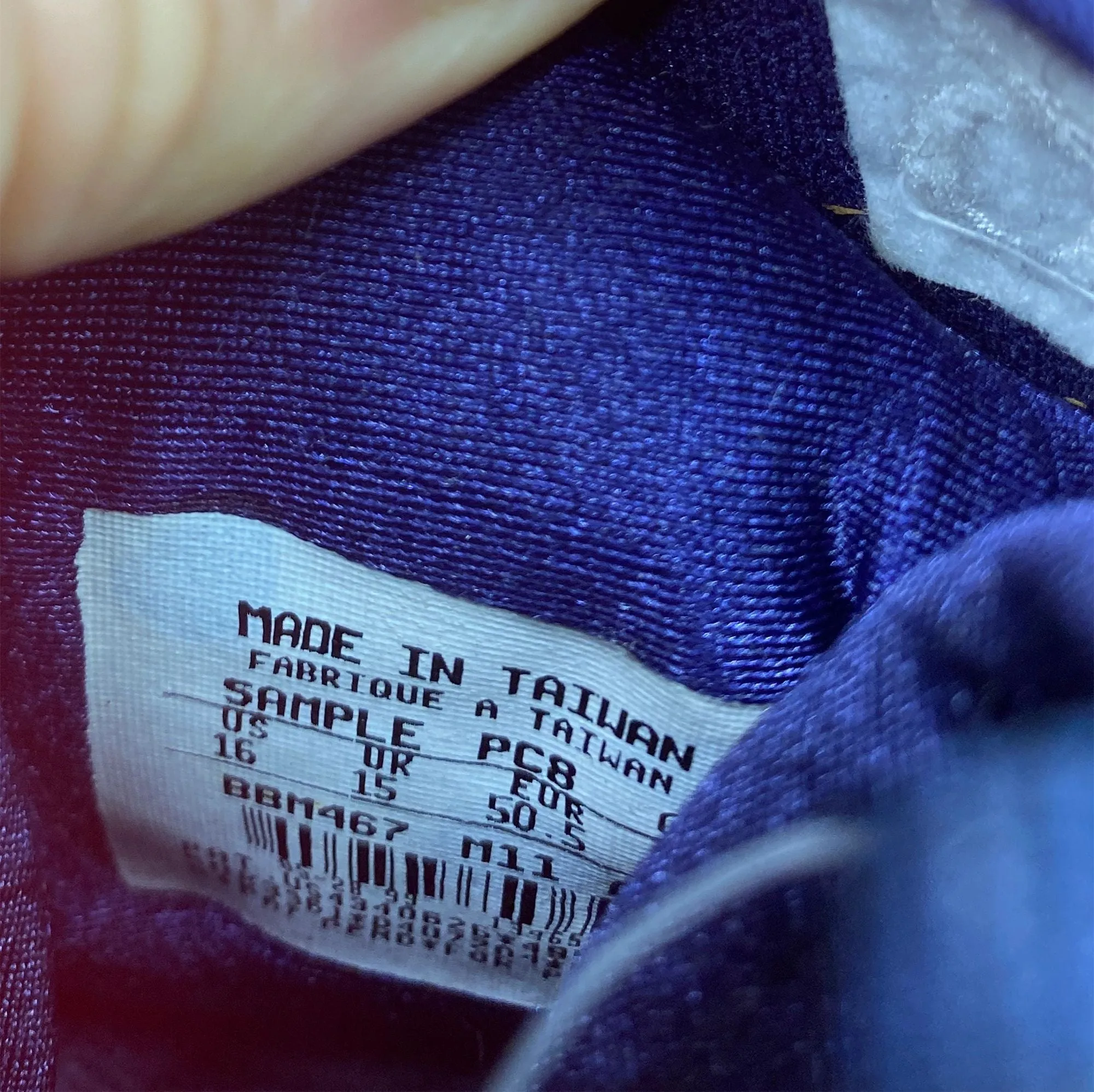 Wide Width Walking Sneakers Nike Air Flightposite USA Olympic PE Sample 1999