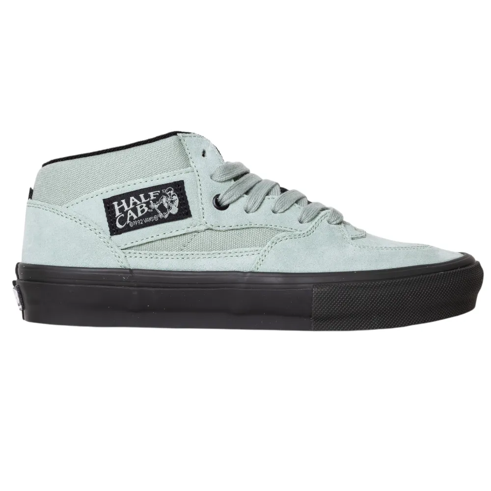 Circa Skate VN0A5FCDEMW1 Gray Olive Suede Skate Half Cab Vans Shoes