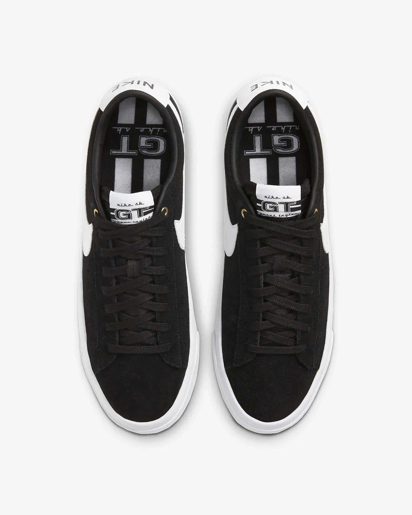 Nike SB Zoom Blazer Low Pro GT Black/White Create Your Own Skate Shoes