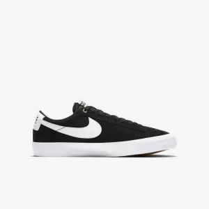 Nike SB Zoom Blazer Low Pro GT Black/White Simple Skate Shoes 90s