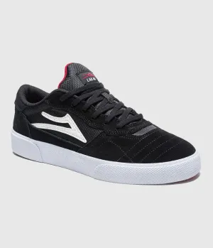 Lakai Cambridge Skate Shoes Black/White Suede Emerica Skate Shoes