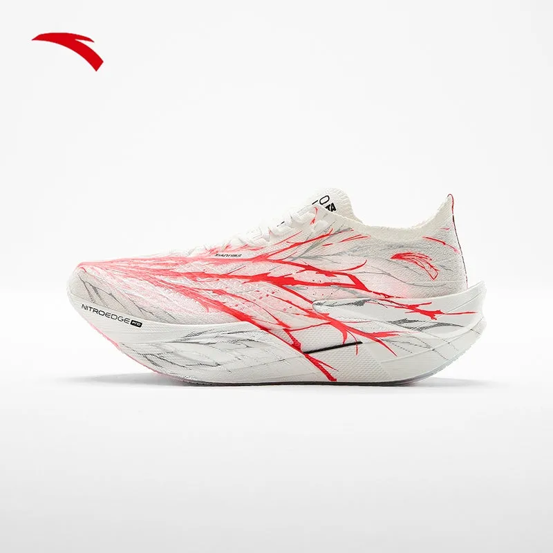 ANTA Women Running Shoes C202 6 PRO 1225B5576-1 -Papyrus White/Red/Silver (Kasut Larian Perempuan) Shoes