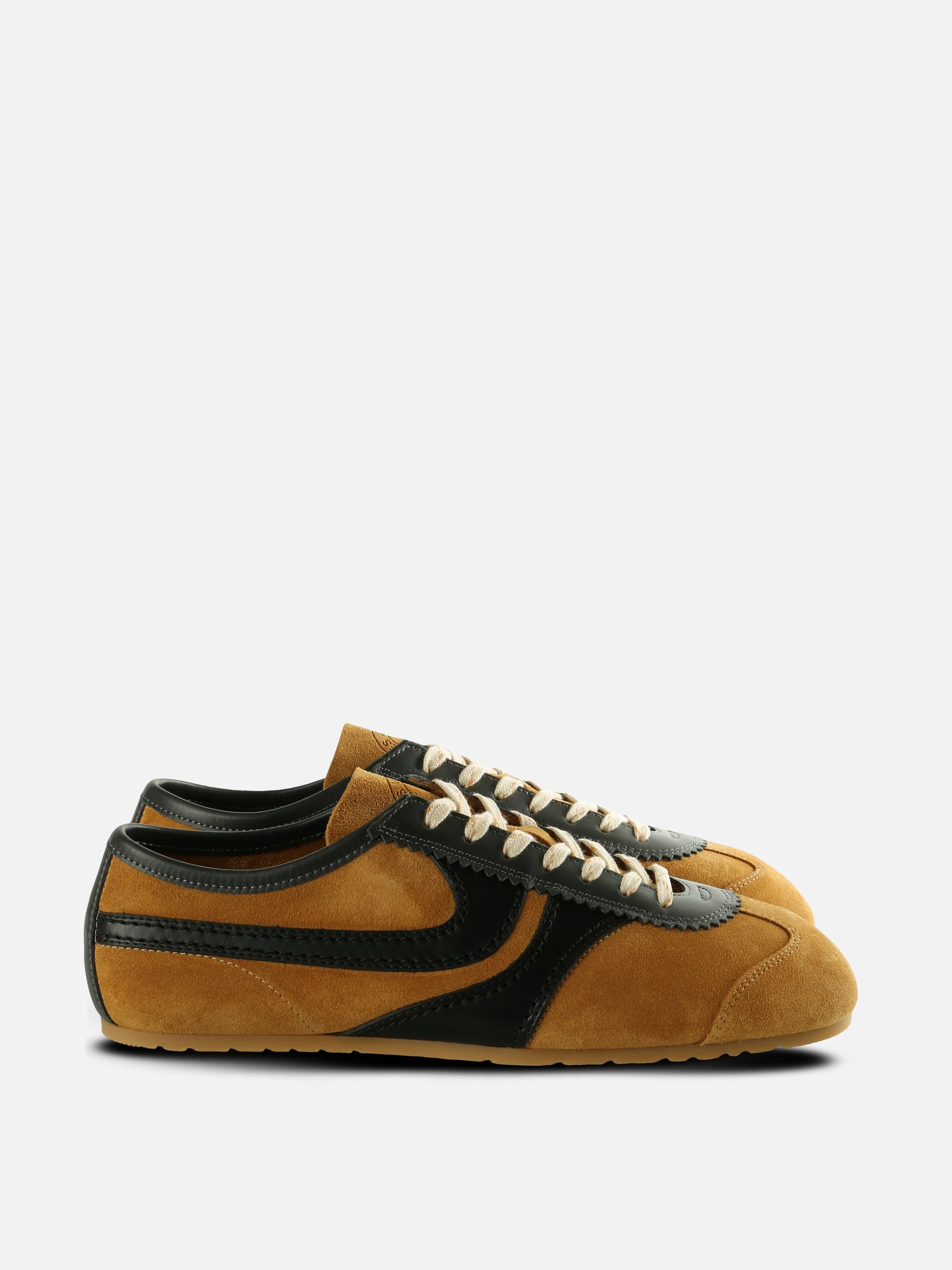 DRIES VAN NOTEN - Men Suede Sneakers Flat Suede Shoes