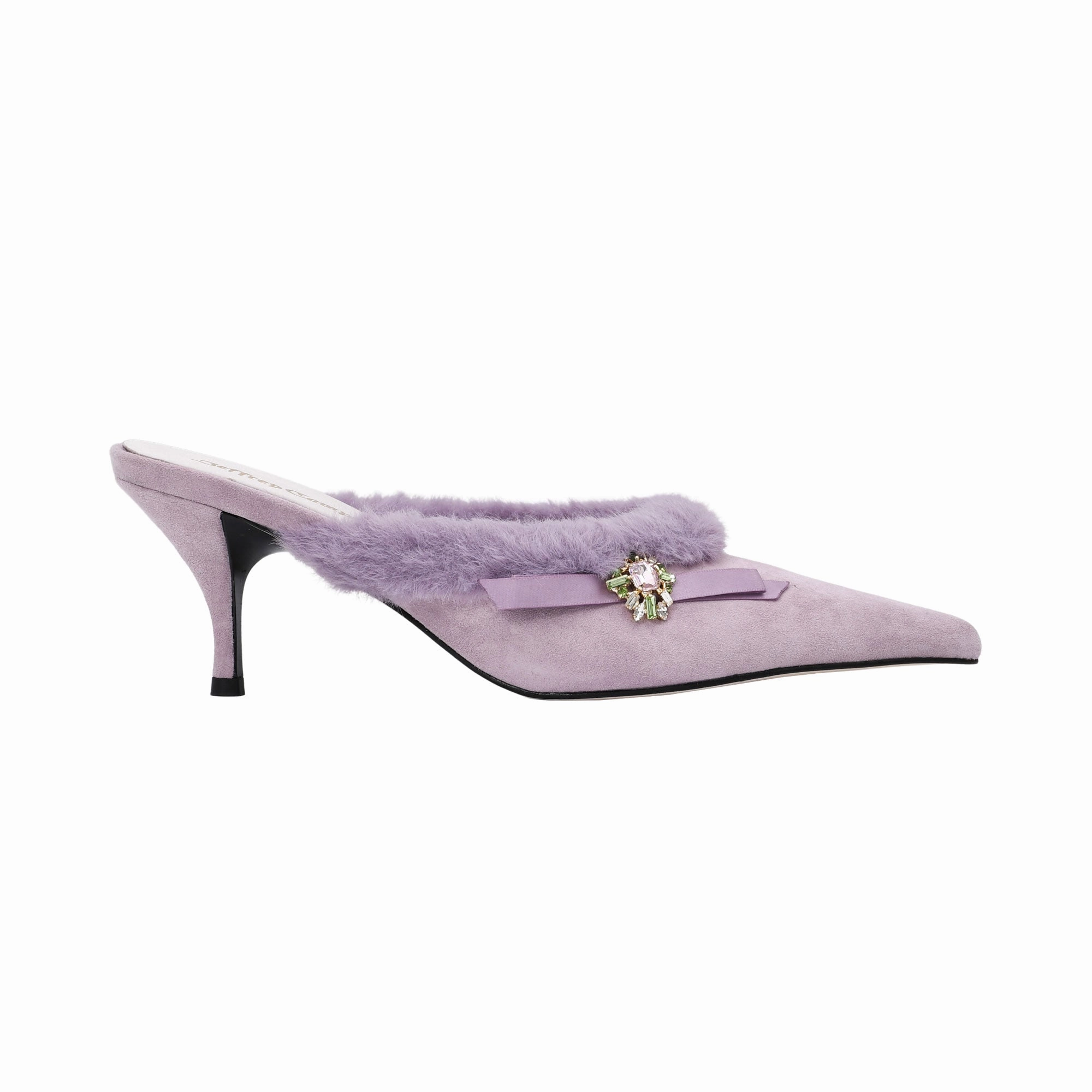 Orthopedic Oxford Jeffrey Campbell Women's Lilac Silver Combo Heel Shoe