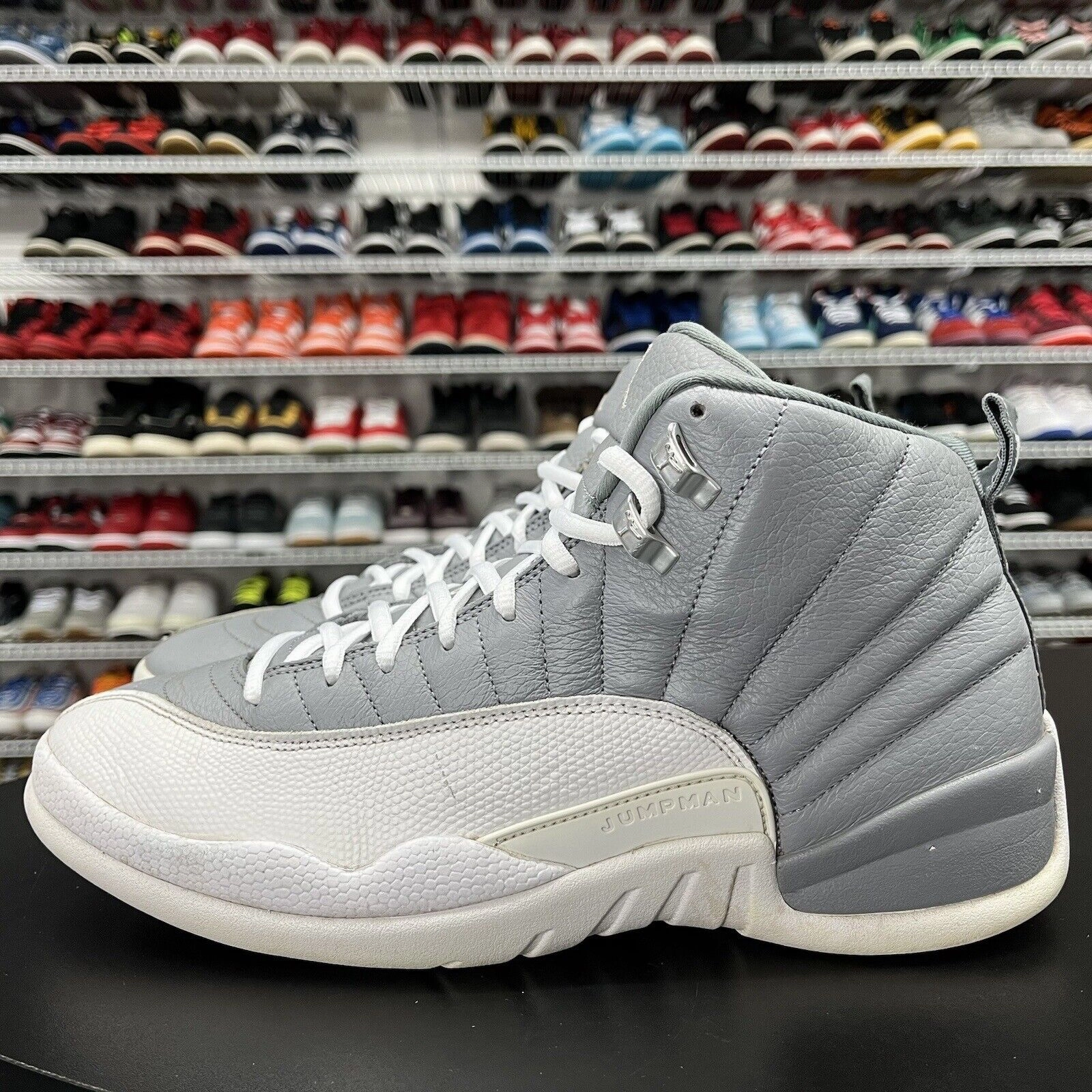 Fire Nike Shoes Nike Air Jordan 12 Stealth CT8013-015 Men's Size 11