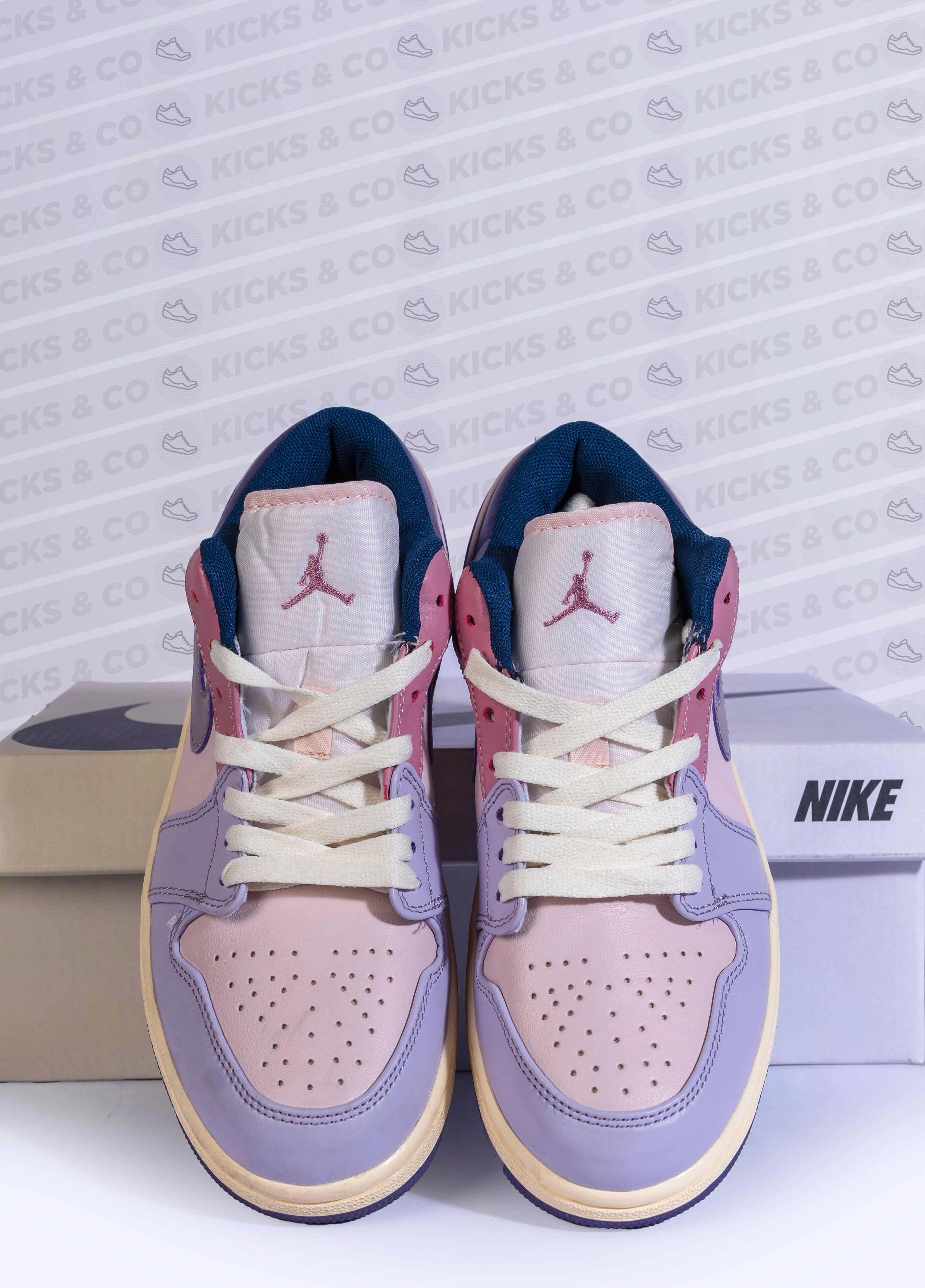Nike Air Jordan 1 (Pastel Pink Purple) Soccer Shoes Nike