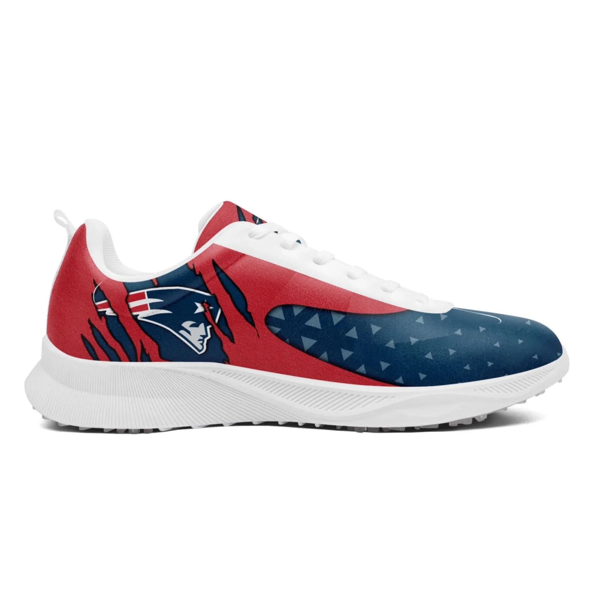Best Golf Shoes For Walkers Personalized Football Fan Golf Sneakers, Comfortable & Team-Spirited Golf Shoes, Your Team, Your Shoes