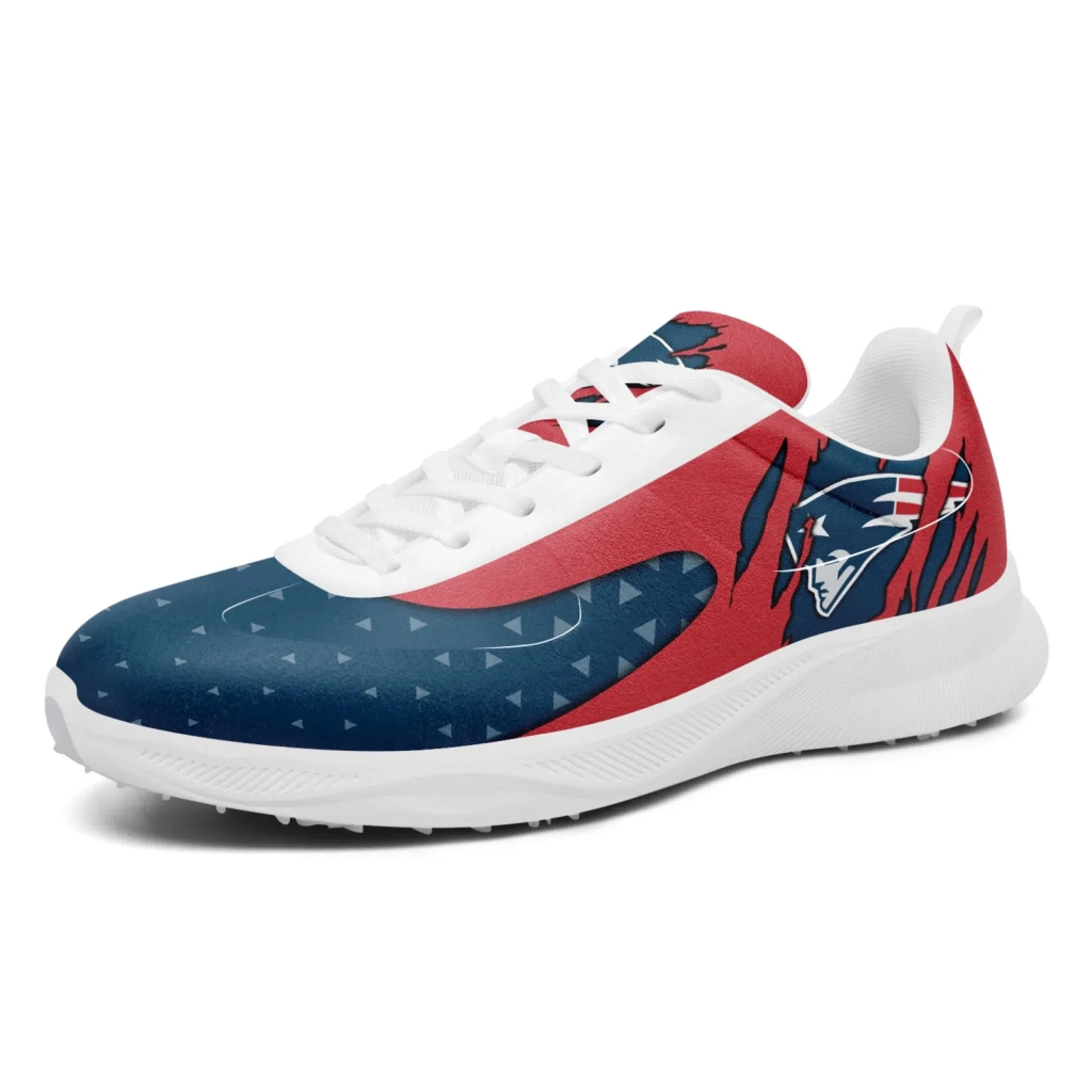 Outlet Golf Personalized Football Fan Golf Sneakers, Comfortable & Team-Spirited Golf Shoes, Your Team, Your Shoes