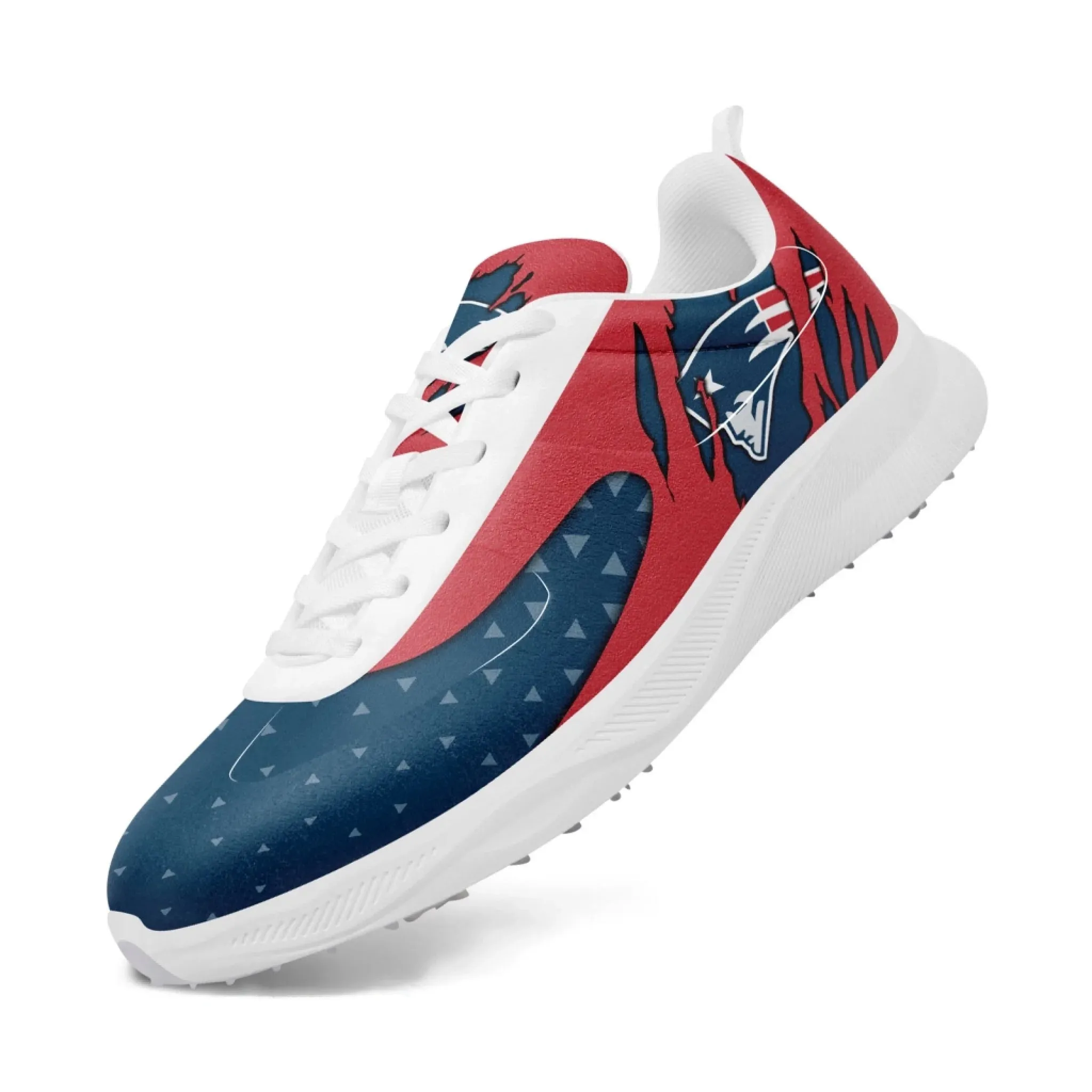 Personalized Football Fan Golf Sneakers, Comfortable & Team-Spirited Golf Shoes, Your Team, Your Shoes Boa Golf Shoes Mens