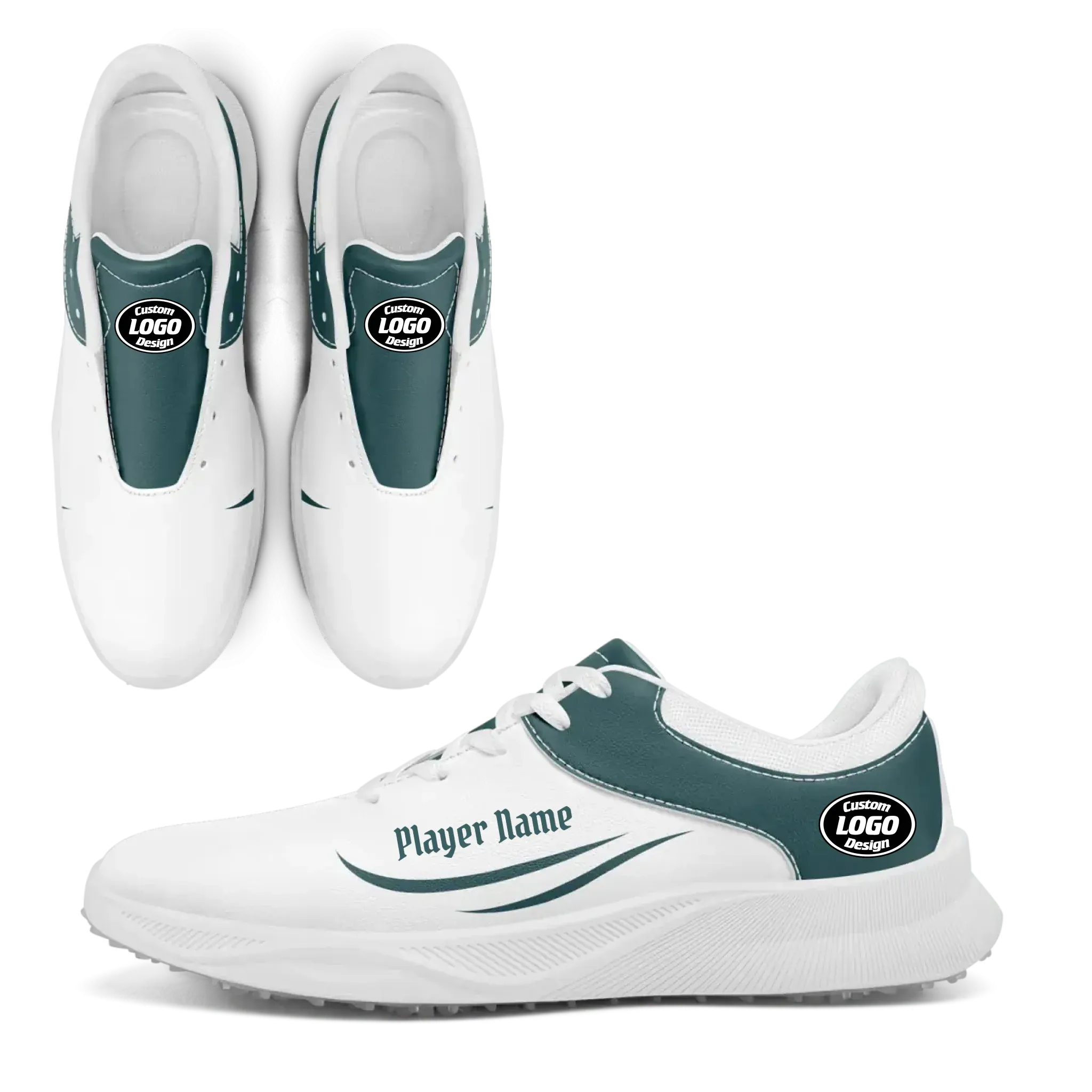 Personalized Golf Club Sneakers, Custom Team Logo Golf Shoes, Lightweight Sports Footwear FN062-25027048-2