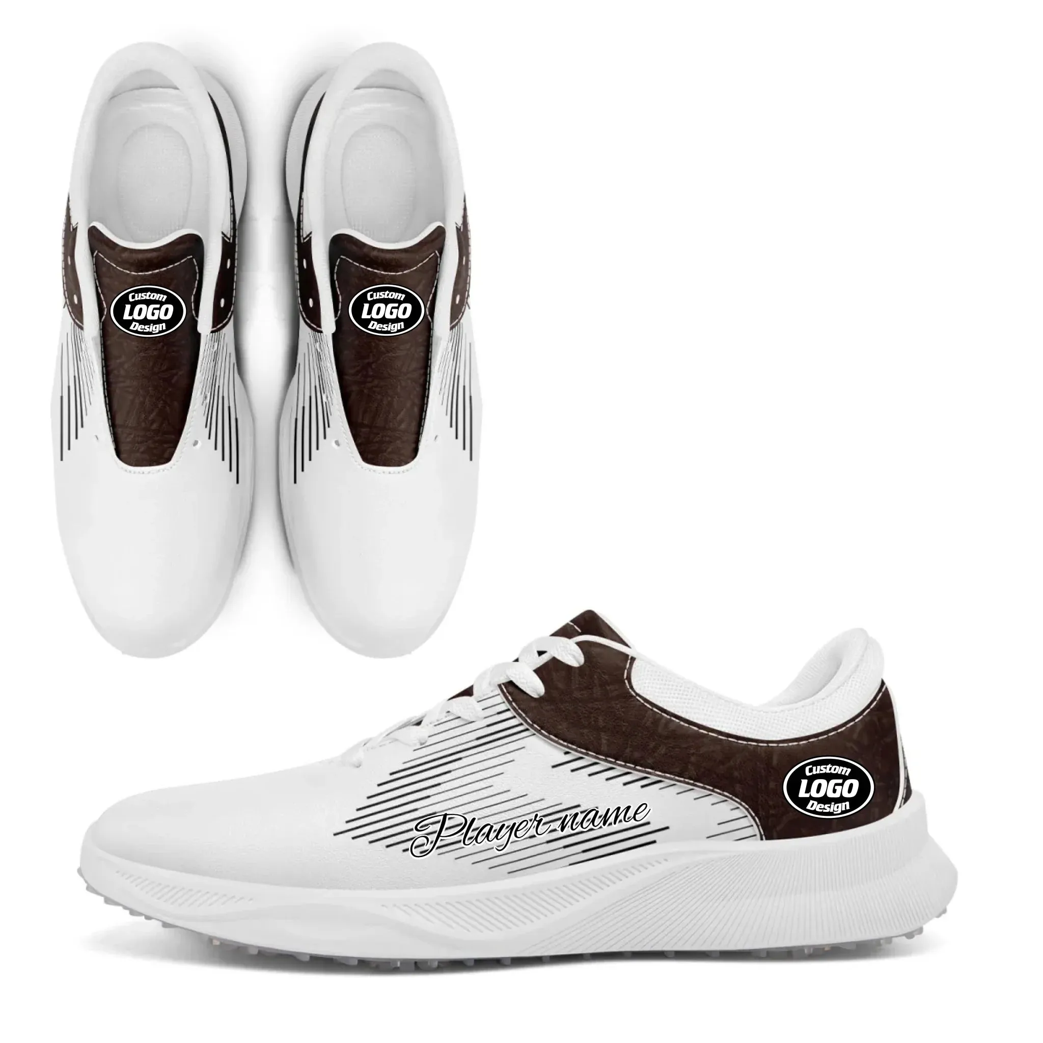 Personalized Premium Golf Sneakers, Step Up Your Team Spirit Golf Shoes FN062-25025051-2