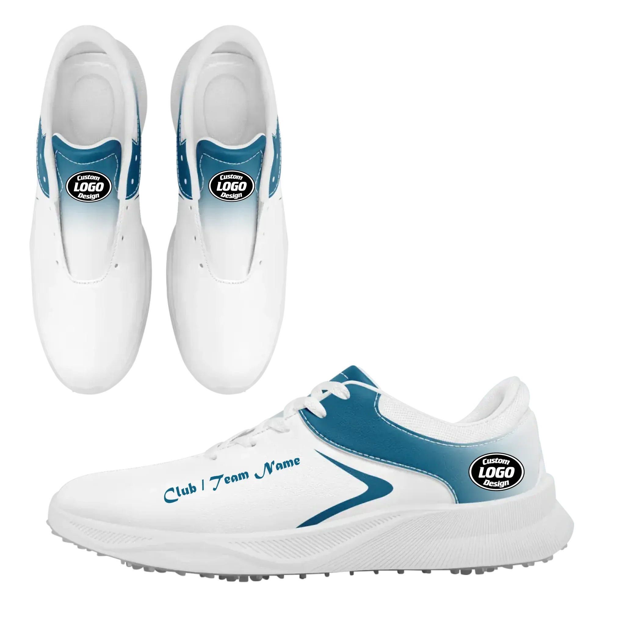 Personalized Premium Golf Sneakers, Step Up Your Team Spirit Golf Shoes, Golf Events & Tournaments FN062-25023074-2 Golf Shoes Wide Width