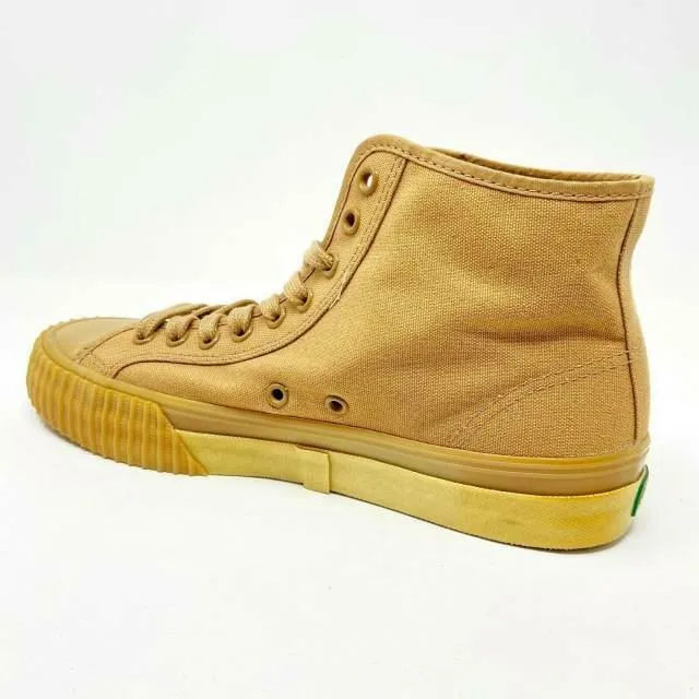 Casual Slip On Shoe PF Flyer Center Hi Tan Brown Mens Retro Casual Shoes PM11OH2L