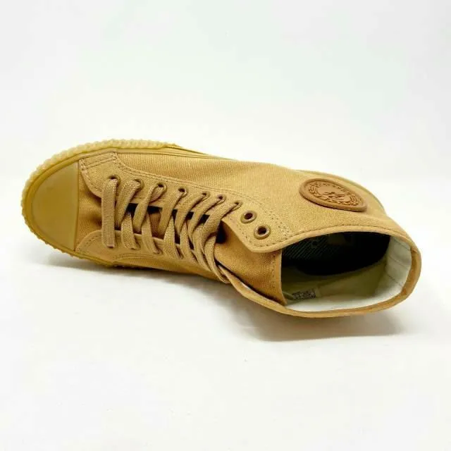 PF Flyer Center Hi Tan Brown Mens Retro Casual Shoes PM11OH2L Best Running And Casual Shoes