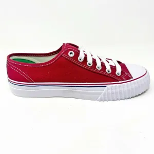 PF Flyers Center Lo Red White Mens Retro Casual Shoes Sneakers MC1002RD Air Jordan 1 Low Se Casual Shoes